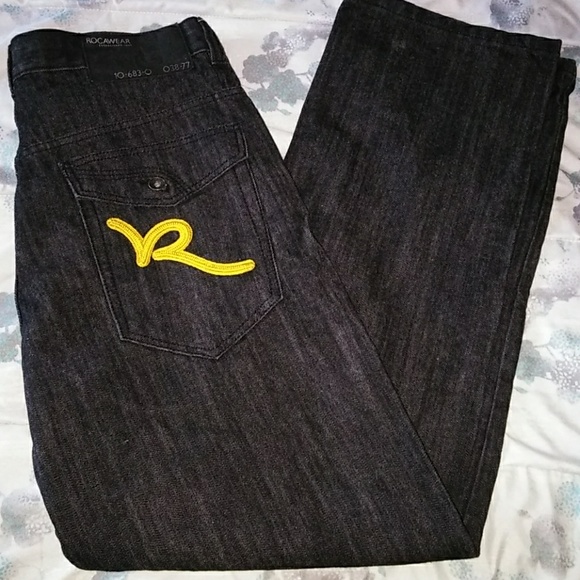 black rocawear jeans
